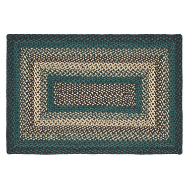 Pine Grove Jute Braided Rug Rect. with Rug Pad 2'x3' VHC Brands - The Fox Decor